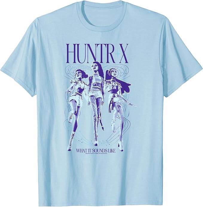 Kpop Demon Hunters Halloween Huntrix What It Sounds Like T-Shirt