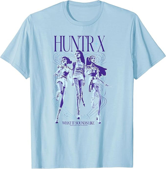 Kpop Demon Hunters Halloween Huntrix What It Sounds Like T-Shirt