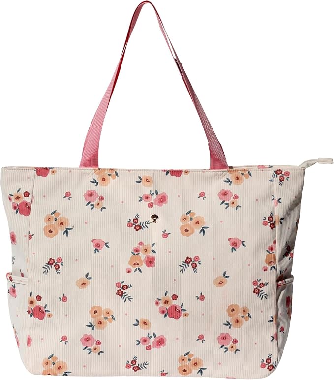 ESVAN LARGE BEACH BAG Water Resistant Lightweight 20 inch Women Oversize Tote Bag for Gym Beach Travel Pool Yoga Nurse