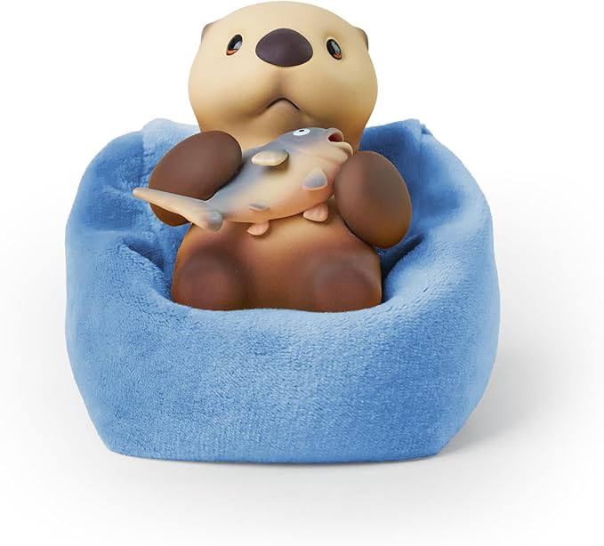 Party Animals Win Series Figures - OTTA Action Figure with Detachable Sofa - 3.35in PVC Collectible Figure for Display, Otter Figure Gift Ideas for The Holiday, 1PC