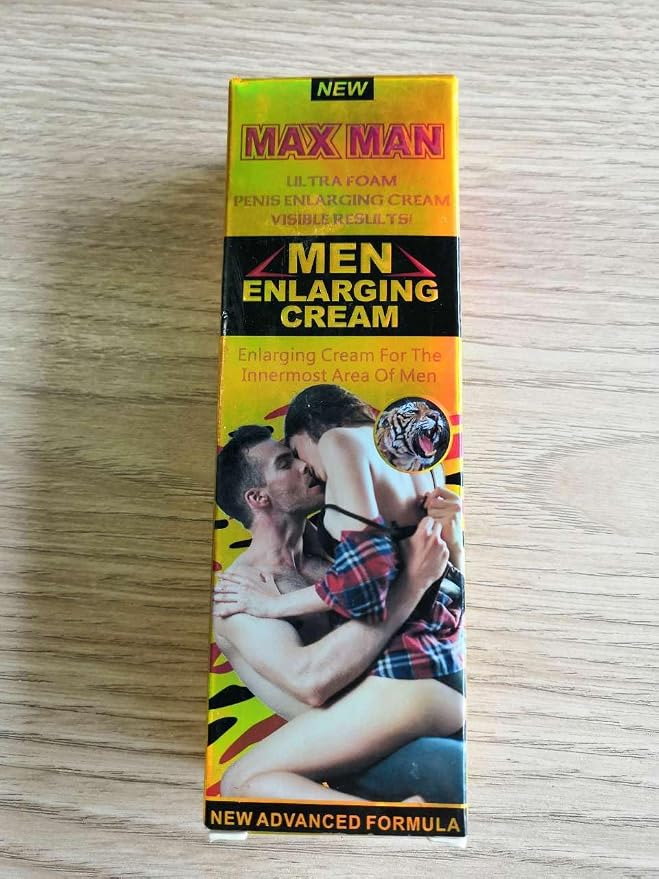 Men's Massage Cream Penis Becomes Longer Thicker Enhancement Men Energy for Care Delay Performance Boost Strength (50g) (Yellow)
