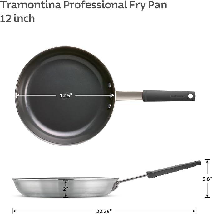 Tramontina Professional 12-Inch Non Stick Large Frying Pan