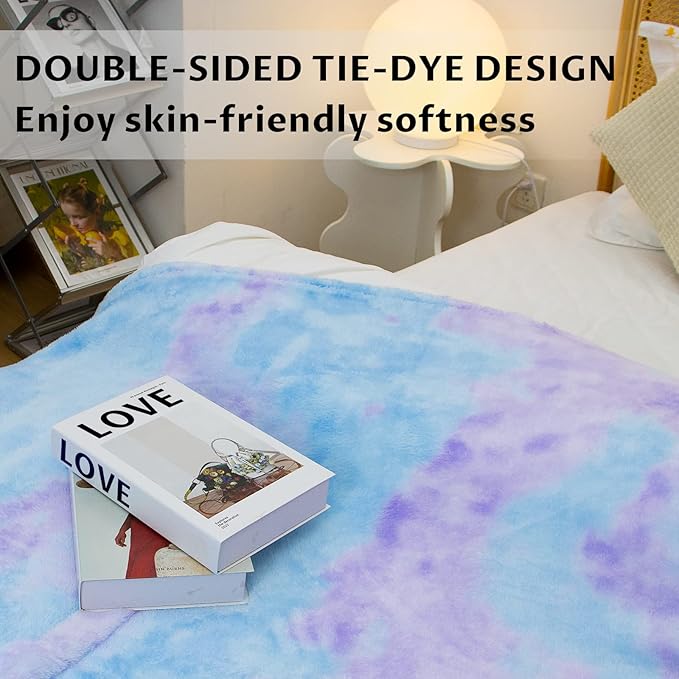 MUGD Soft Blankets Fleece Soft Fuzzy Throw Blanket Kids Warm Throw Blanket for Bed