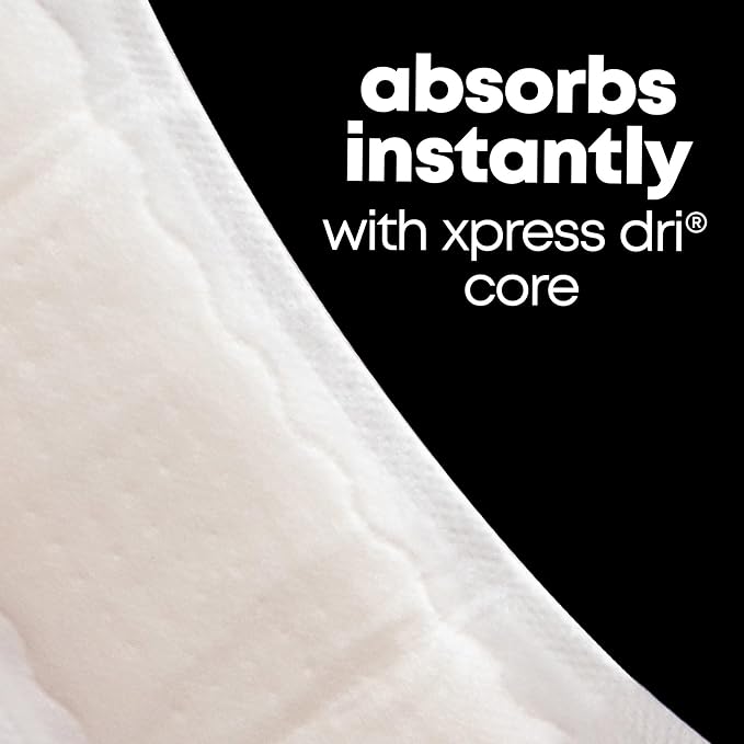 Kotex Lightdays Liner, Long, 16 Count, (Pack of 6)
