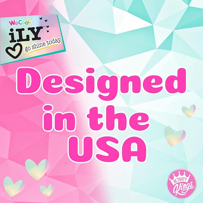 ILY DIY 3D Sticker Maker – Arts & Crafts Kit for Kids Ages 6+ | Makes 30 Custom Stickers Fun & Creative Toy Gift for Boys & Girls