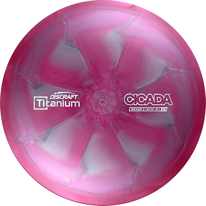 Discraft Swirl TI Cicada 175-176 Gram Driver Disc Golf Disc