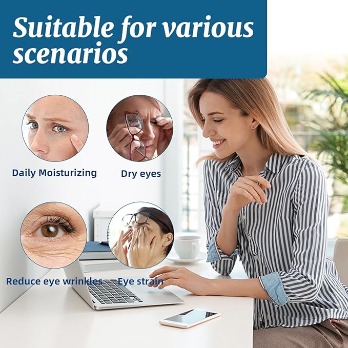 Eye Essence Is Used To Relieve Puffiness, Bags Under The Eyes, Fine Lines, Dark Circles, Wrinkles,Improve Skin Elasticity