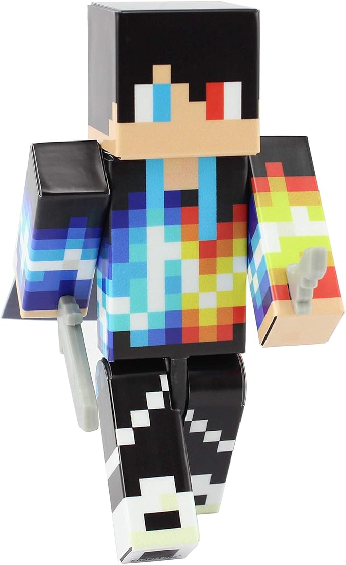 EnderToys Fire and Ice Boy Action Figure