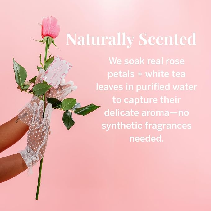 Pixie Feminine Wipes – Naturally Scented Rosewater + White Tea – Flushable, Biodegradable & pH Balanced – Individually Wrapped Wipes for On The Go – Cleaner for Menstrual Cups & Discs (3 Packs of 10)
