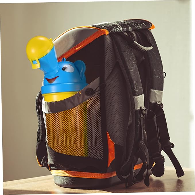 ibasenice Emergency Travel Urinal for Boys Portable Camping Toilet Training Potty Easy to and Girls Pee Trainer Yellow Random Color