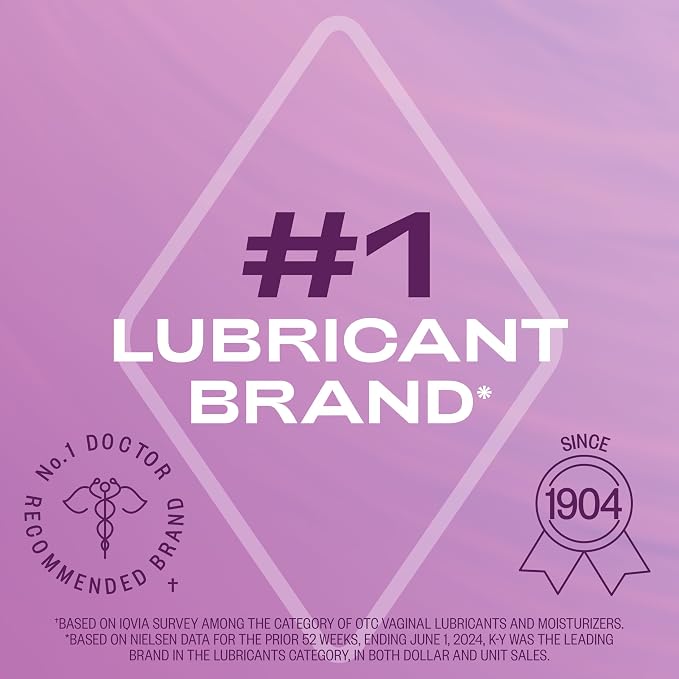 K-Y Liquibeads Silicone-Based Formula 6 Bead Inserts and 6 Applicators Vaginal Moisturizer & Lube for More Comfortable Sex for Men, Women and Couples (3 Pack)