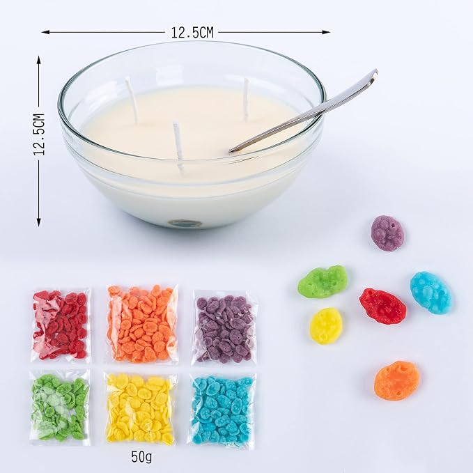 Fruity Cereal Bowl Scented Soy Candle