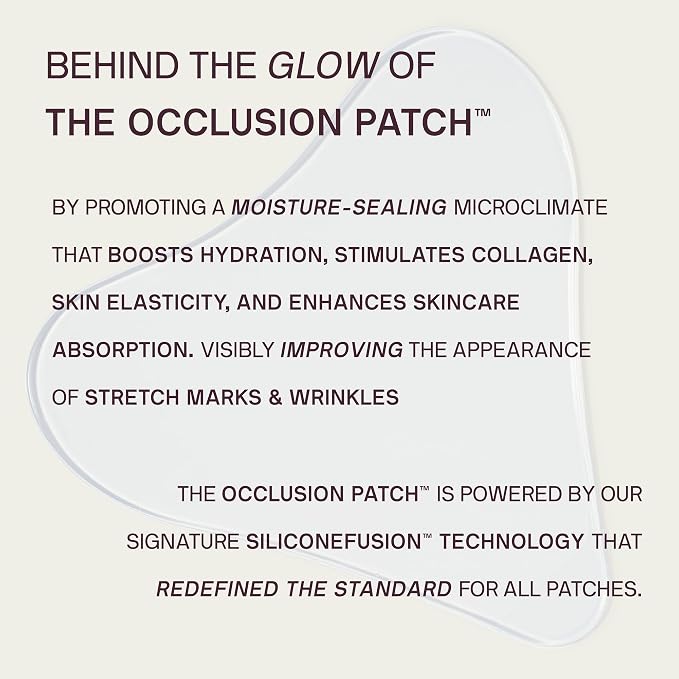 Dermaclara Silicone Patch Stretch Mark Kit - Pregnancy Stretch Mark Prevention, C Section Cover Up Belly Scar, Maternity Skincare, Silicone Gel Sheet, Reusable up to 30 Times - 2 Patches & 1 Cleanser