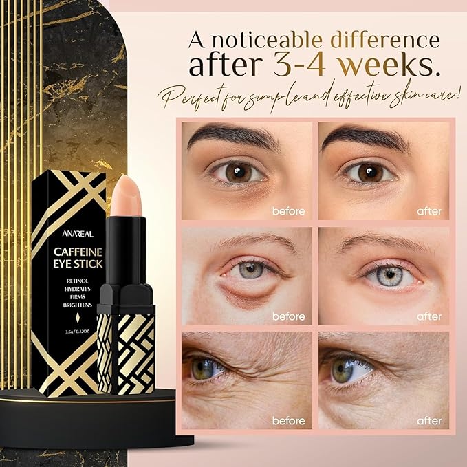 ANAREAL Caffeine Under Eye Balm Stick (1 pack)