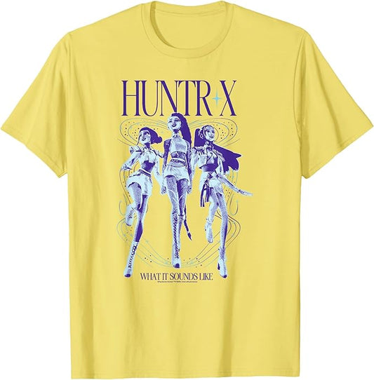 Kpop Demon Hunters Halloween Huntrix What It Sounds Like T-Shirt