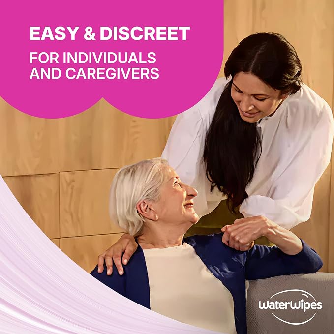 WaterWipes Sensitive Personal Care Ultra, Incontinence Wipes, Odor Removal, Heavy Duty XL Textured Wipes, Fragrance Free, 78 Count (3 Packs)
