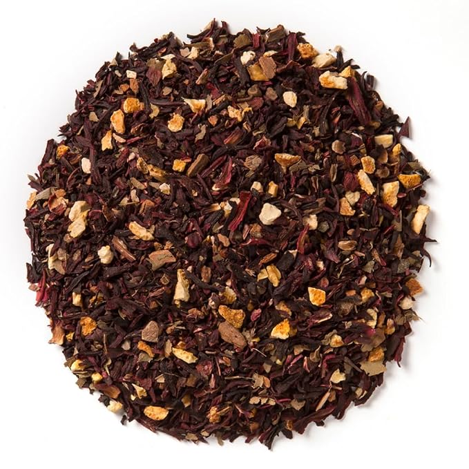Davidson's Organics, Herbal Te de Hibiscus, Loose Leaf Tea, 16-Ounce Bag