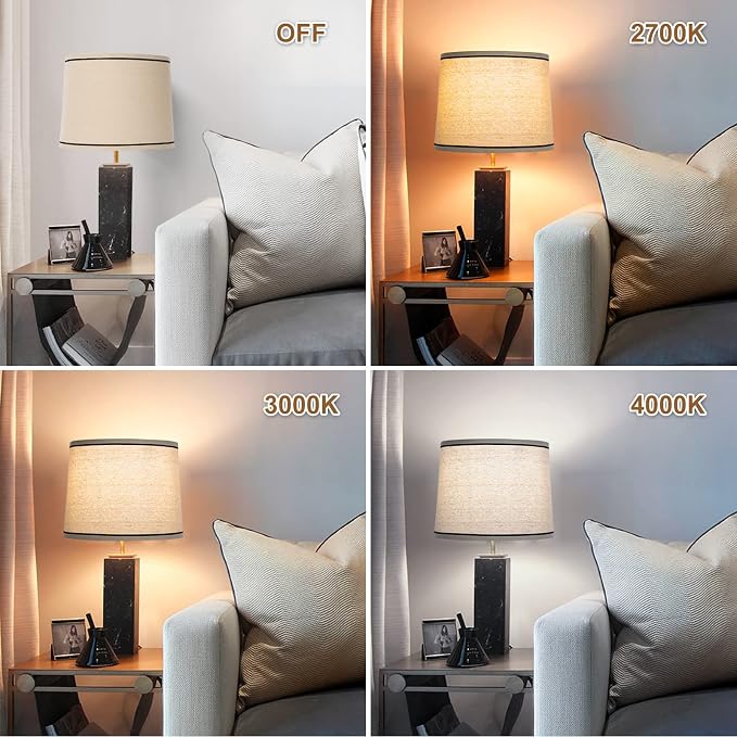 Drum Lampshades Set of 2, 11.6" x 12.6" x 9.8" Medium, Beige with Black Rim | Lampshades for Table Lamps, Natural Linen Lampshades for Floor Lamps Wall Lamps, Spider, Harp Holders Inculded, Easy Assembly