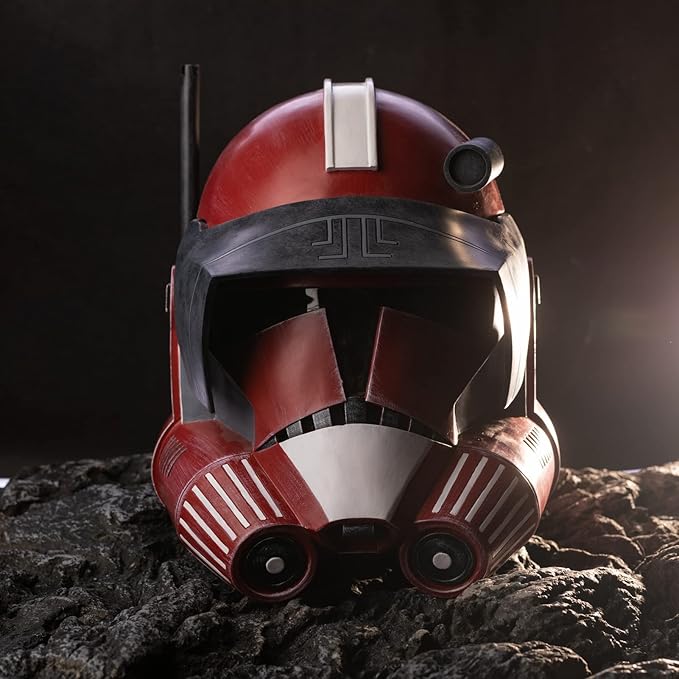 Evere SW Clone Arc Commander Helmet Cosplay Deluxe Halloween Collectible Prop