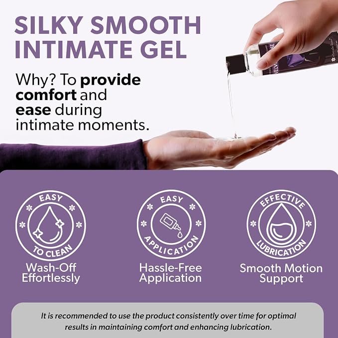 5 Eight oz. Bottles of Water Based Personal Lubricant for Men & Women