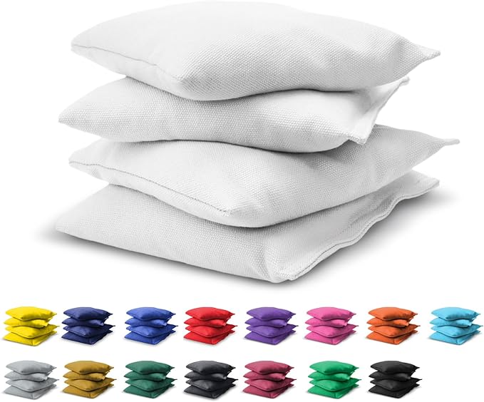 GoSports Cornhole Bean Bags Set of 4-16 Colors Available - Regulation All Weather, Mix and Match