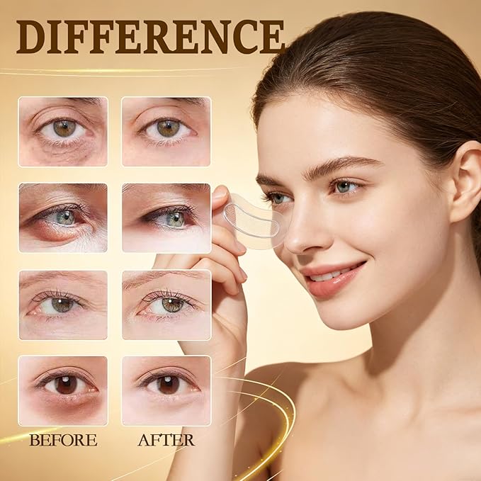 8 Count PDRN Micro Eye Patches,Dark Circle,Under Eye Patches For Puffy Eyes, Ceramides, Serum-Infused Eye Patches With Hyaluronic Acid & Collagen,Gentle Skin-Friendly