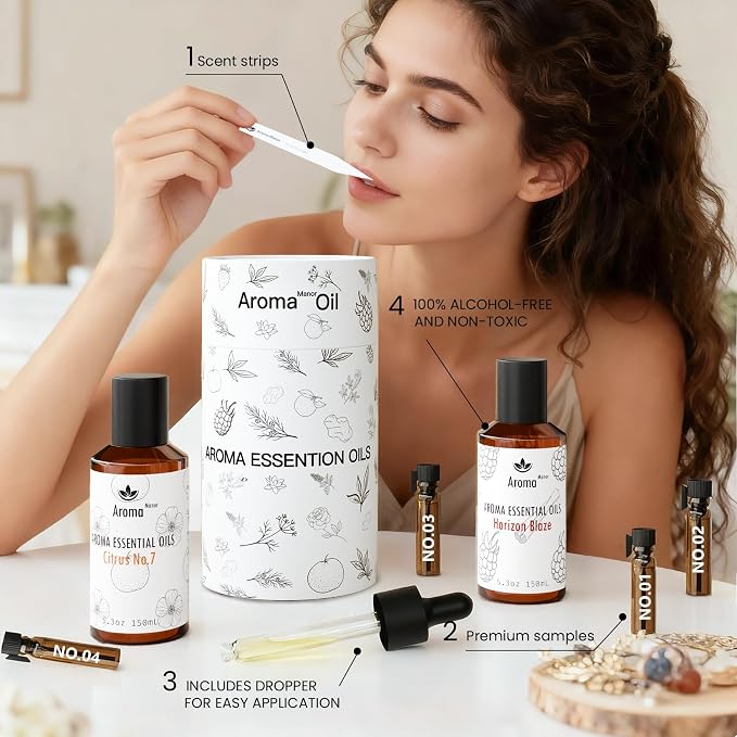 Scent for Diffuser - Citrus No.7 - Luxury Hotel Inspired Home Aromatherapy Diffuser Oil - Lemon, Juicy Citrus and Blood Orange - for Diffuser, Humidifier, Ultrasonic, Reed - 150ML