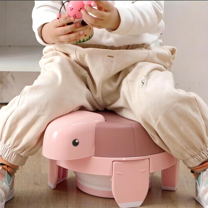 Portable Potty Seat for Toddler Travel Multi use Plastic Foldable Portable Toilet for Kids