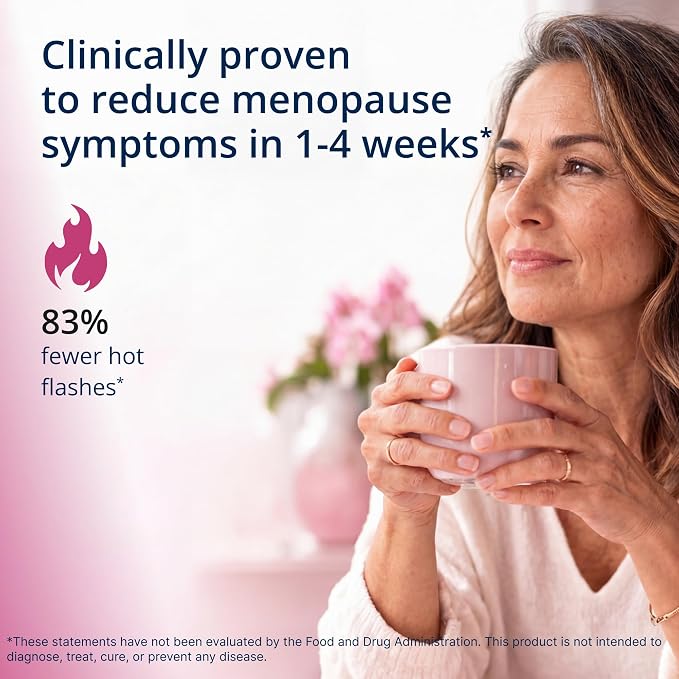 Metagenics HerWellness Estrovera - Hormone-Free Plant-Based Supplement - Supports Menopause & Perimenopause Relief - Hot Flashes, Night Sweats, Multi-Symptom Support - Vegetarian, Non-GMO - 90 Tablets