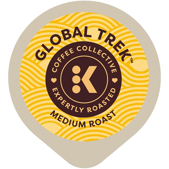 Keurig Coffee Collective, Global Trek by Cyrille Jannet, Medium Roast Coffee, Single Serve Keurig K-Cup Pods, 20 Count