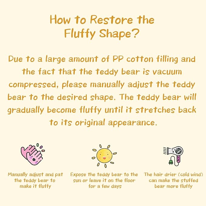 MorisMos Giant Teddy Bear Stuffed Animal, Big Teddy Bear Life Size, 36in Large Teddy Bear Cuddly Soft for Baby Shower, Boys, Girls