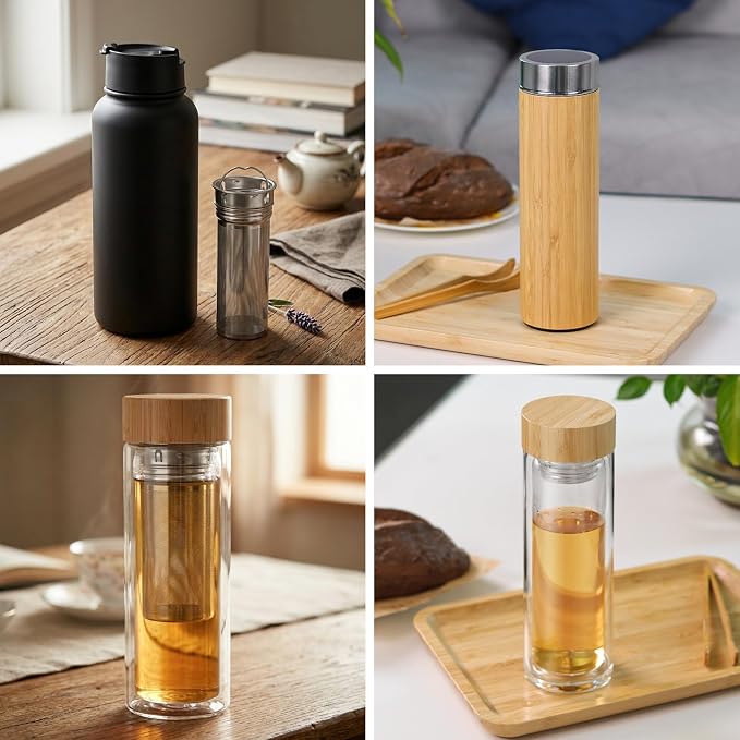 Tea bottle filter