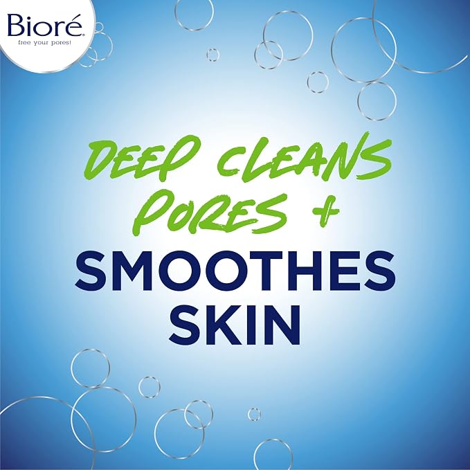 Bioré Pore Unclogging Scrub, Removes Excess Dirt and Oils, Face Scrub, with Salicylic Acid, Oil Free, 5 Ounces, Pack of 12