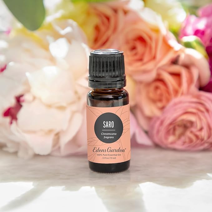 Edens Garden Saro Essential Oil- 100% Pure Premium Grade, Undiluted, Natural, Therapeutic, Aromatherapy, The Best for Diffuser, Candle, Hair, Humidifiers 10 ml (.33 fl oz)