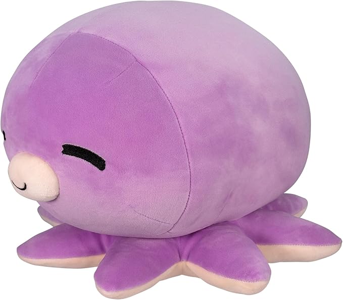 MochiOshis 12-Inch Character Plush Toy Ibuki Inkyoshi Purple Octopus | Cute Plushies and Soft Stuffed Animals, Room Decor Essentials | Perfect Present for Babies and Children | Kawaii Gifts