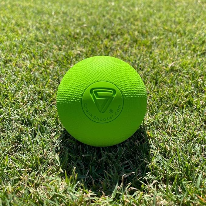 CRANKSHOOTER Lacrosse Ball Set, TX1 Extreme Grip™ Elite Game Balls, Enhanced Feel & Grip, 10 Dozen (Qty 120 /case), NOCSAE, NCAA, NFHS, and SEI Certified. Available in White, Yellow, Orange & Bright Green