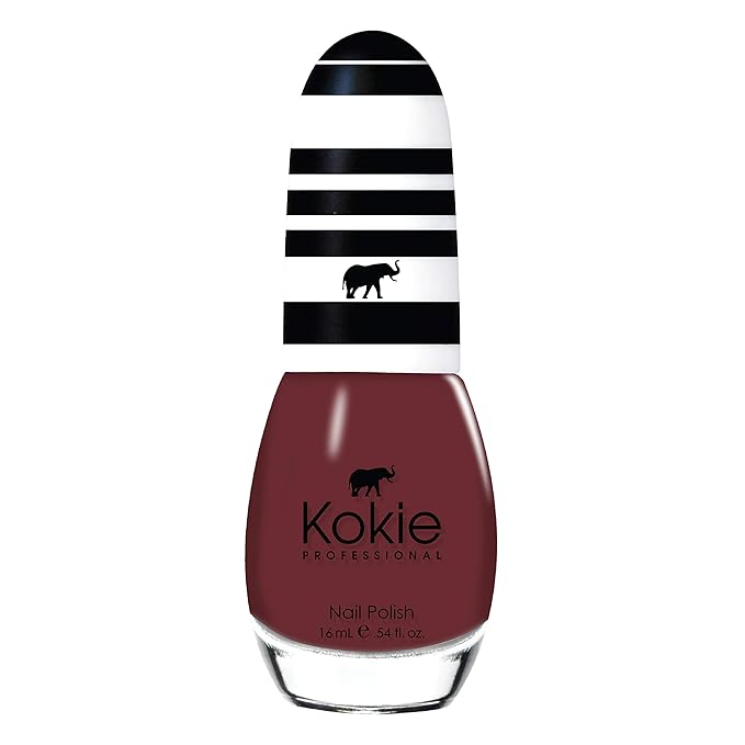 Kokie Professional Nail Polish, 0.54 Fl Oz (Saucy)