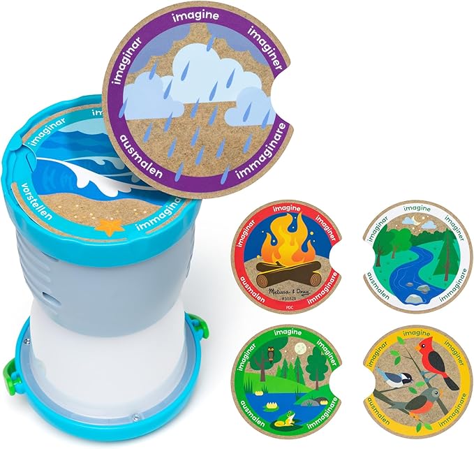 Melissa & Doug Let’s Explore Light & Sound Camping Lantern Play Set
