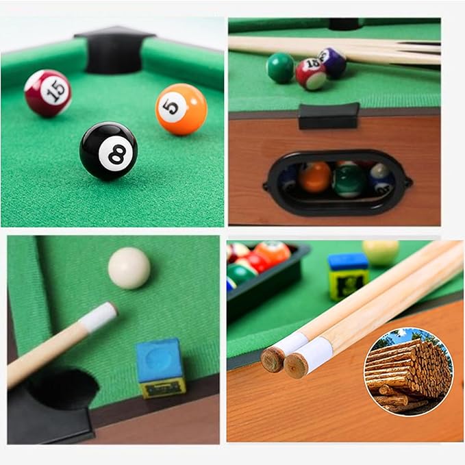 Mini Pool Table for Kids Small Billiards Game Table Top Pool Table Toy for Cat Gift for Kids Cat Pool Table Toy