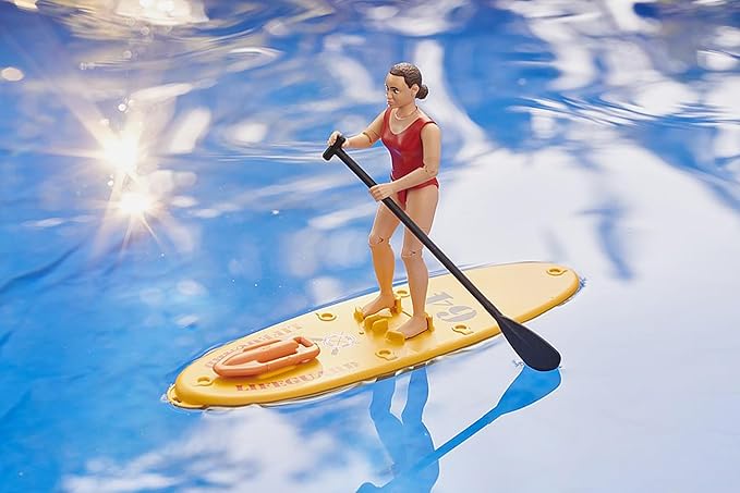 Bruder bworld Life Guard w Stand Up Paddle