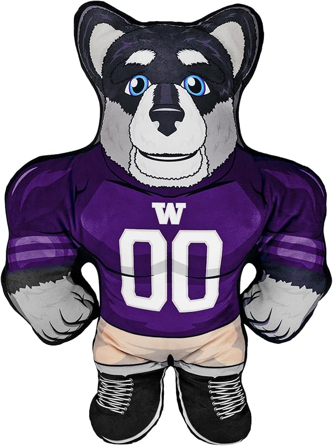 Bleacher Creatures Washington Huskies Harry The Husky 24" Mascot Bleacher Buddy - Soft Plush Toy