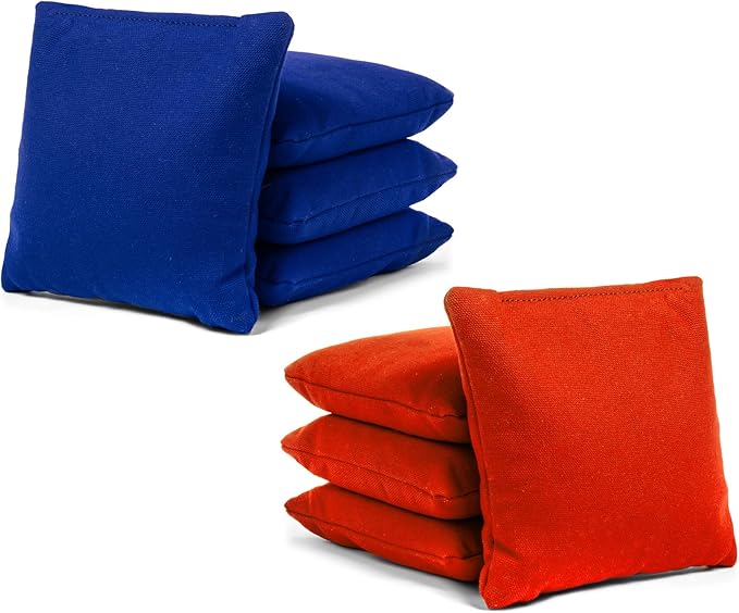 Tailgating Pros Lightweight Pyramid Design Cornhole Board Set w/Bean Bags and Carrying Case - 4'x2' Regulation Cornhole Game