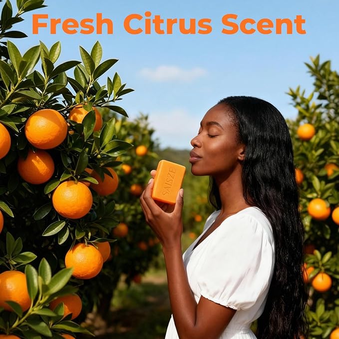 Turmeric Soap, Kojic Acid Soap Bar, 4oz x 2 BARS, Kojic Acid and Turmeric Soap Dark Spots Remover for Face and Body, Brightening, Hyperpigmentation