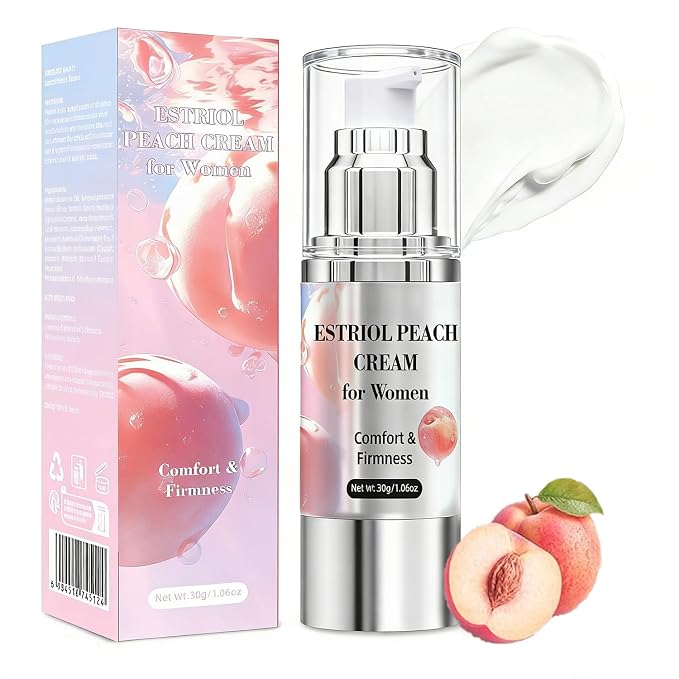 Vaginal Moisturizers Cream for Women | Intimate Care Cream | Menopause Support | Lightweight Hydrating Formula with Natural Peach Essence | Soothing Moisture for Daily Intimate Skin Care | 30ml