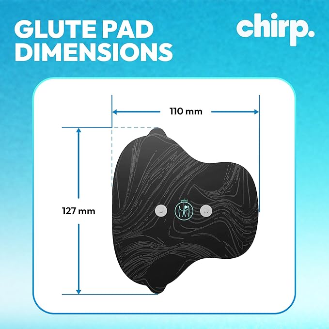 Chirp Halo Pads – Targeted Pain Relief, Deep Tissue Support, Muscle Recovery for Back, Shoulders, HIPS, & More