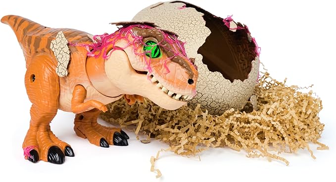 Jurassic World Interactive Toy Dinosaur & Egg, Hatch & Train Your own Baby Dino with 100+ Sounds & Reactions, Kids Toys for Boys & Girls Aged 5 & Up