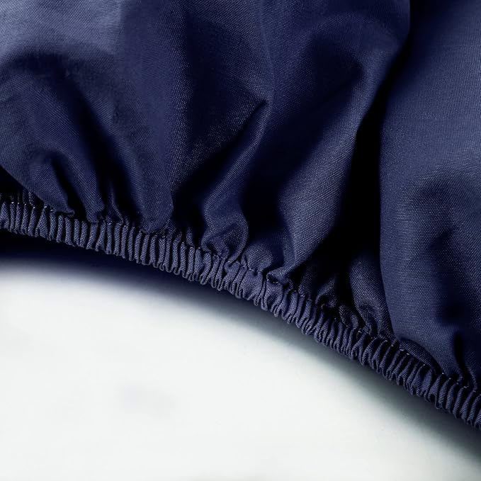 NHNHN Fitted Sheet-Deep Pockets-Soft Microfiber-Easy Care-Shrinkage and Fade Resistant-Fitted Sheets King Size for Girl Woman Teens Kids-Only 1 Fitted Sheet (King, Navy)