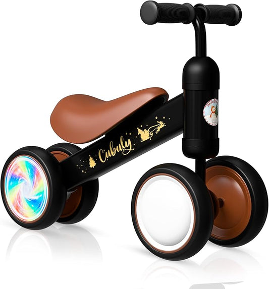 Baby Balance Bike for 1-3 Year – First Birthday Boy Girl Gifts 12-36 Month Mini Bike|Colorful Lighting Wheels|Ride on Toys |Toddler Balance Bike 1-3 Indoor/Outdoor Bike