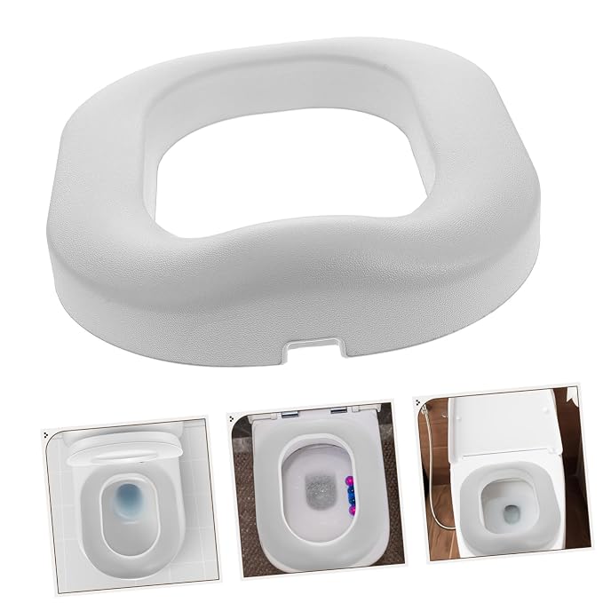 Ergonomic Boy Girl Potty Training Seat Soft Pu Mat Non-Slip Cover for Boys and Girls Easy Install Reusable Home Bathroom Supplies