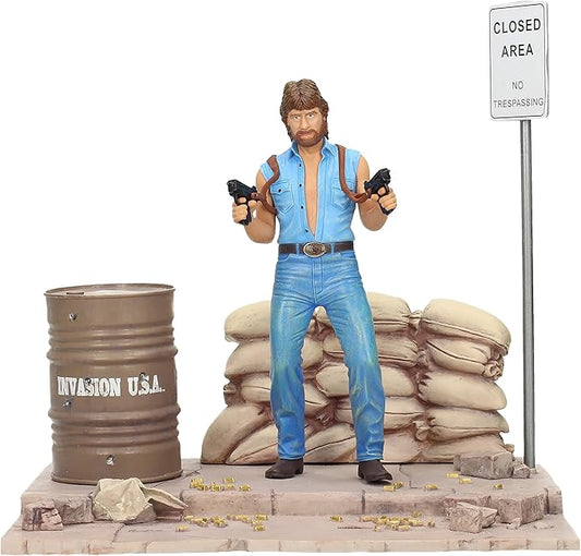 SD Toys Movie Icons: Invasion USA Matt Hunter Figure with Diorama